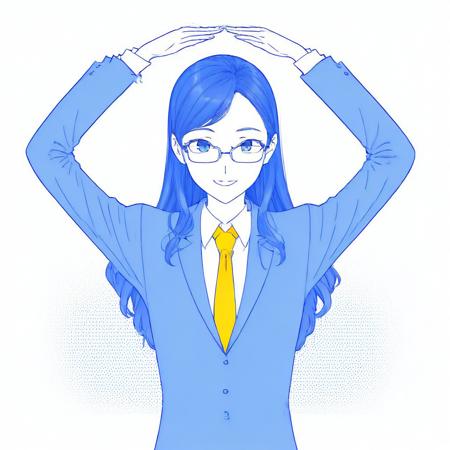 OK sign on both arms