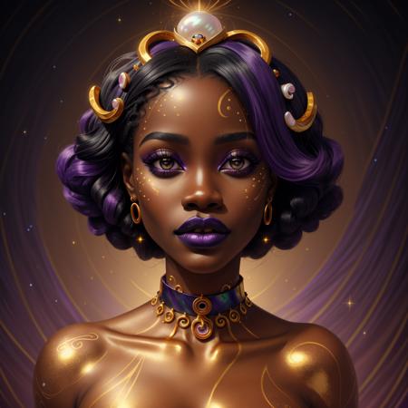 Celestial Chromatic with Bodypaint: A Symphony of Light and Color ?✨?