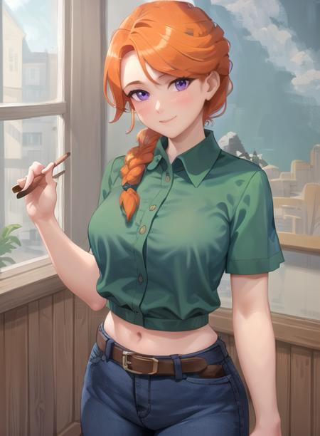 Leah (stardew valley)