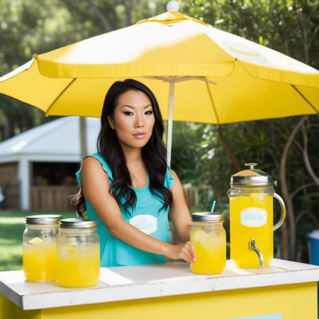 Asa Akira SDXL
