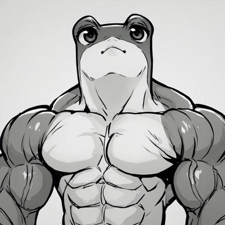 cute face with muscular body Concept LoRA [Pony]