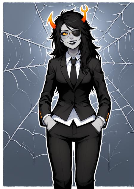 Vriska Serket (Homestuck) - Variant canon outfits