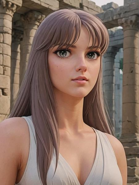Saori Kido | Saint Seiya SDXL