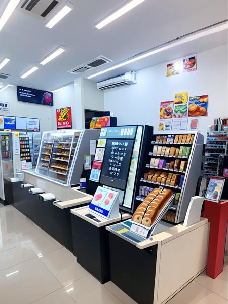 コンビニ Japanese convenience store LoRA