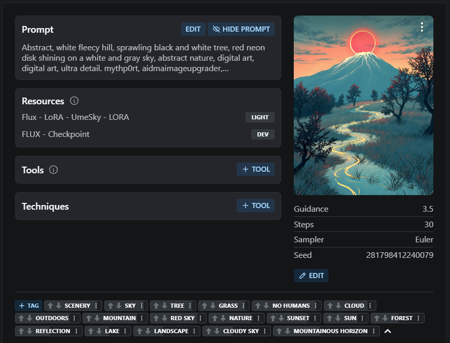 IMG to IMG simple workflow FLUX | UPSCALE | LORA | GGUF | CIVITAI Metadata