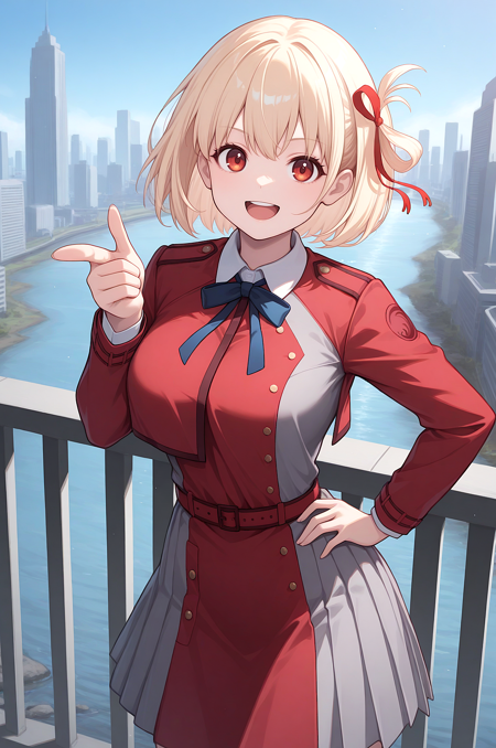 Chisato Nishikigi 錦木千束 | Lycoris Recoil | 10 Outfits [IllustriousXL]版本v1.0 (ID: 1090742)
