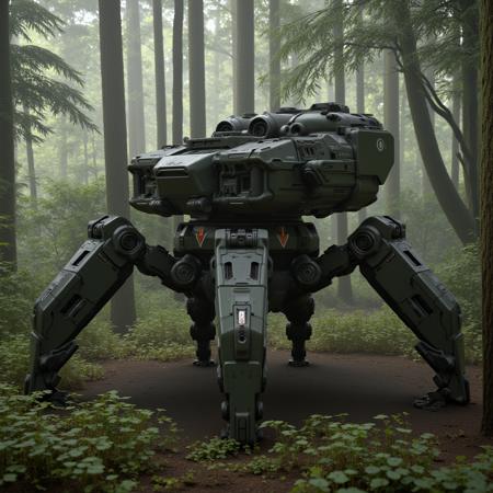 SciFi_mecha_FLUX