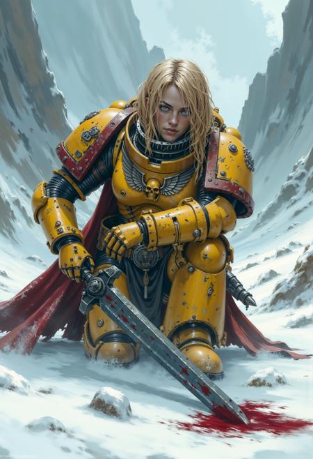 The Space Marines Warhammer 40K | Flux + Pony