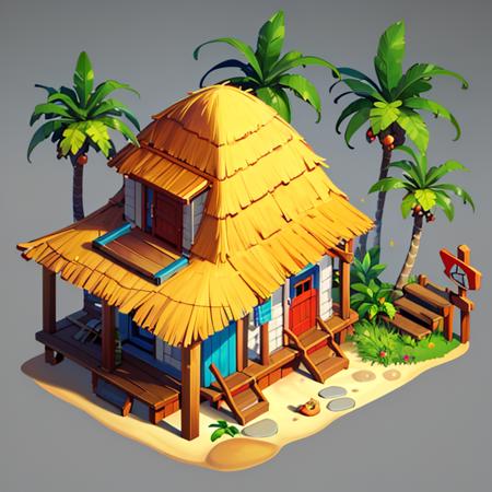 Stylized Setting (Isometric) SDXL & SD1.5