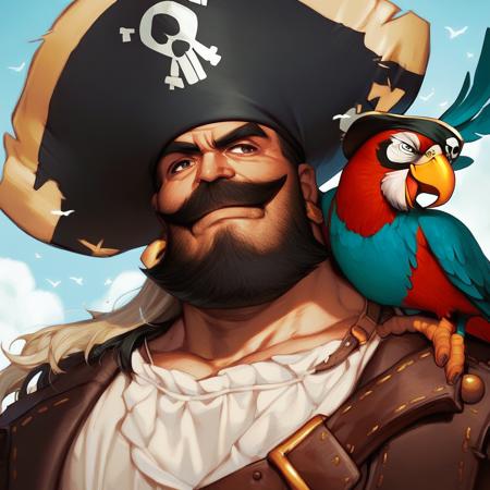 Bird On Shoulder (Raven, Owl, Parrot) | Pony/IL