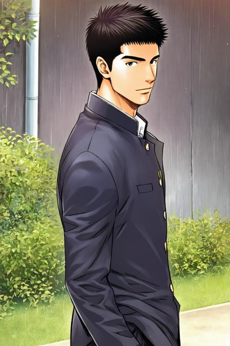 [illustrious XL] Inoue Takehiko/井上雄彦 《SLAM DUNK》/《灌篮高手》 樱木花道、流川枫 - Artist Style