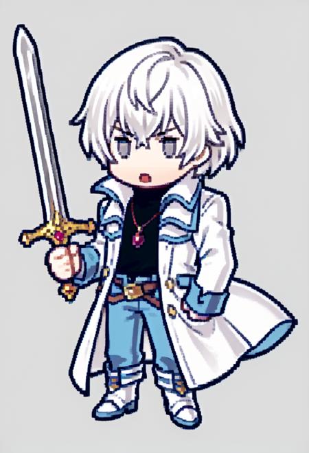 Soma Cruz (Castlevania: Dawn of Sorrow / Aria of Sorrow) [Pony Diffusion]