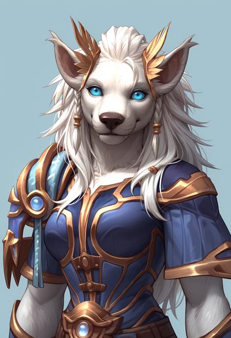 Hydromïel Worgen Form (OC) - World of Warcraft [SDXL Pony]