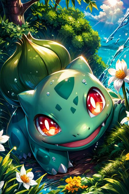 Bulbasaur (Pokemon) (Pokedex #0001) [Pony & SD1.5]