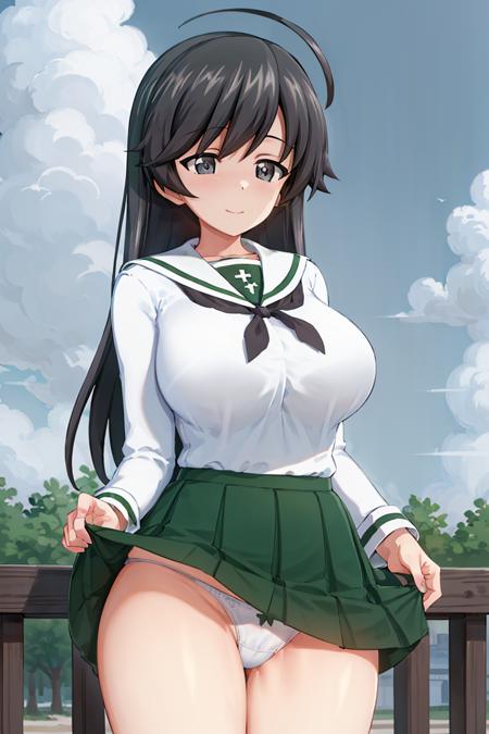 Girls und Panzer Isuzu Hana
