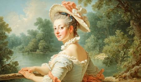 Rococo Paintings style by Fragonard