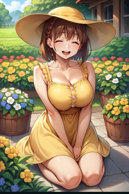 Ai-chan/アイちゃん (Tawawa on Monday) SDXL LoRA [Pony Diffusion]