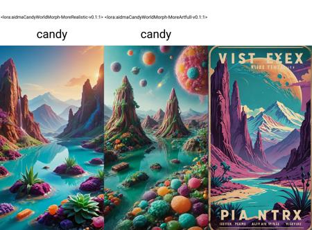 Candy World Morph XL