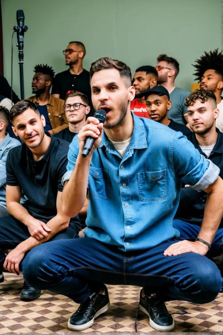Rythmind / Loïc Barcourt (Beatboxer) - SDXL