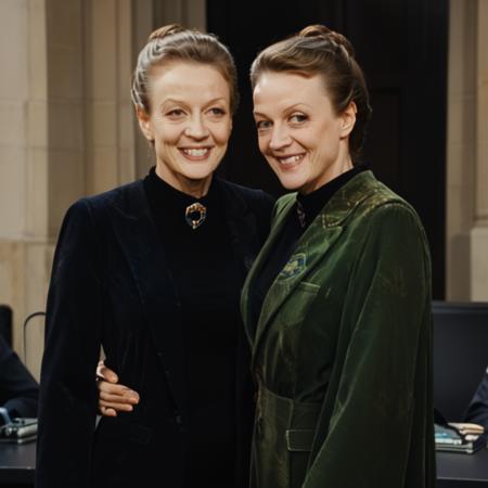 Minerva McGonagall / Maggie Smith SDXL+PONY (10bit UHD screencap from Harry Potter)