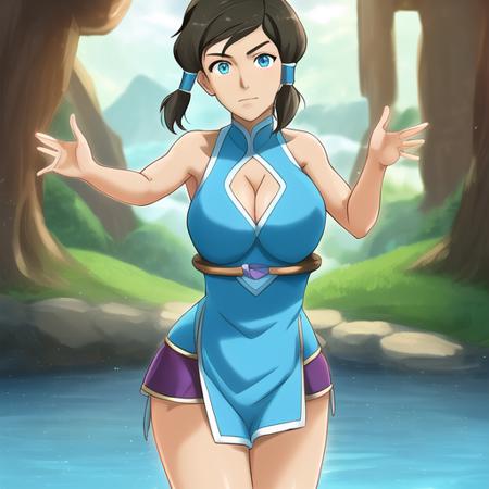 Korra for SD 1.5 (Anime-Realistic)