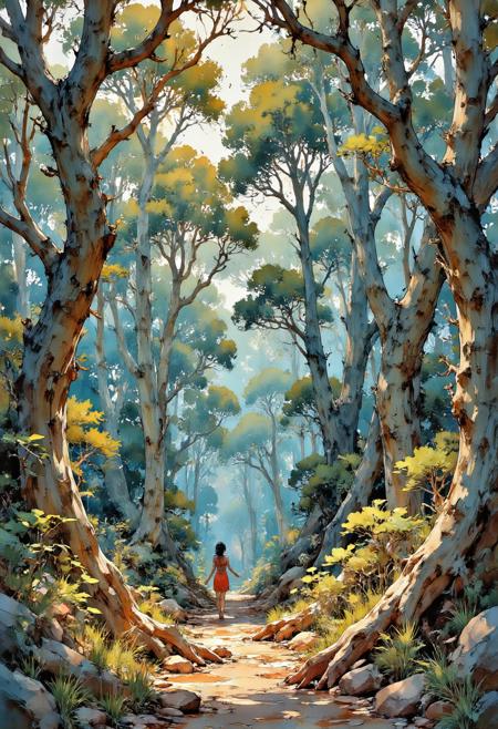 Watercolor painting