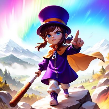 Hat Kid (two variants and two costumes) - A Hat in Time