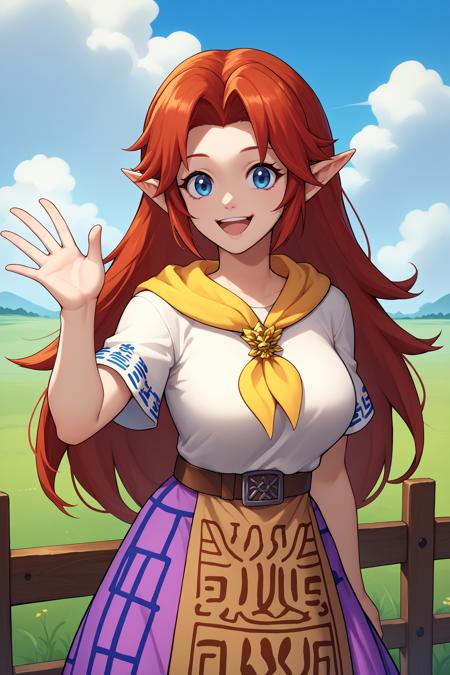 Adult Malon/Cremia/マロン (The Legend of Zelda: Ocarina of Time/Majora's Mask) SDXL LoRA [Pony Diffusion]版本v1 (Pony Diffusion XL) (Pony Diffusion XL)