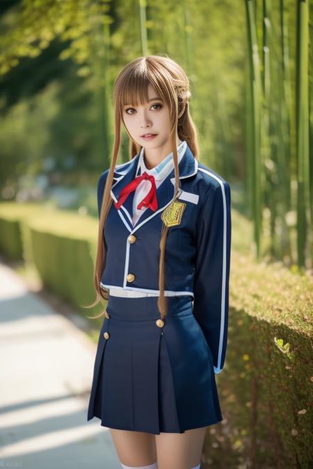 刀剑神域 结城明日奈 校服 yuuki asuna school uniform