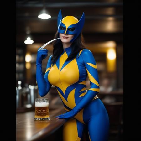 X-23 - Classic Wolverine suit - SDXL - Realistic & Comics版本v1.0 (ID: 473561)
