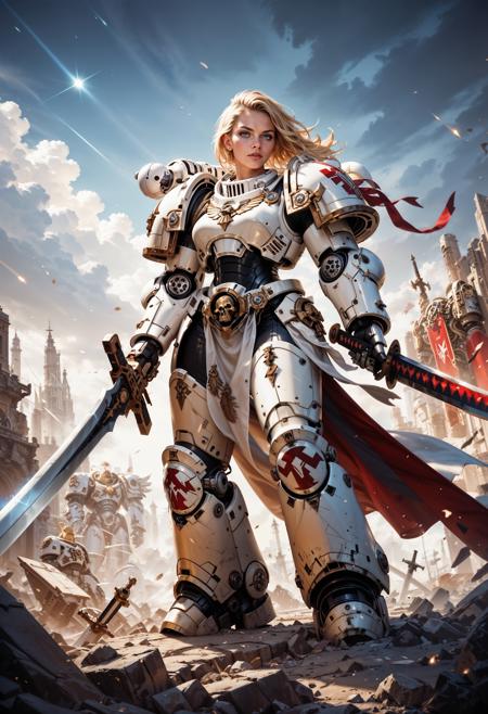 The Space Marines Warhammer 40K | Flux + Pony