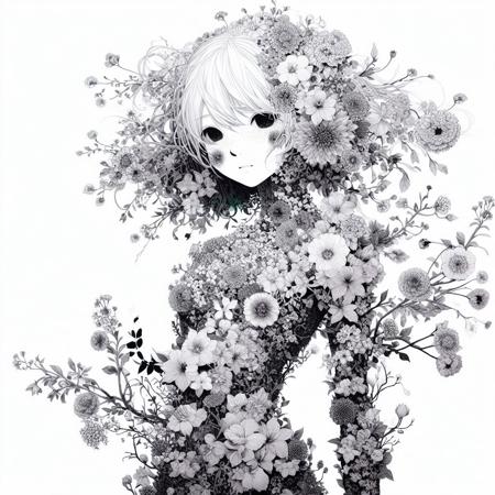 Flower Man 地獄楽_SD1.5Lines\Light Color