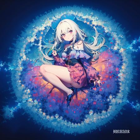 Fractal,Girl,Flower,and,Star