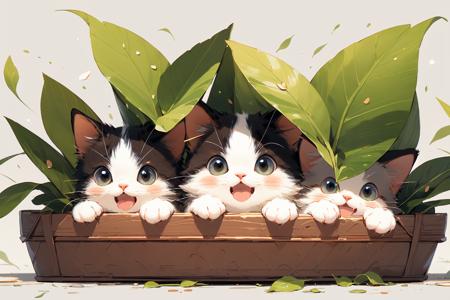 猫猫/Cute cat /midjourney style cat  Lora