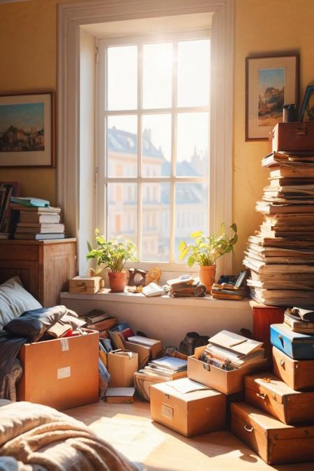 Clutter SDXL