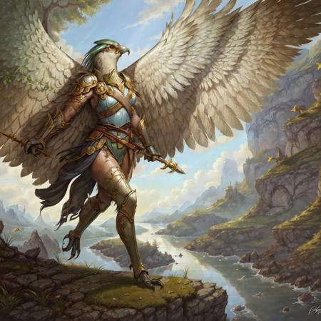 Aven (Dnd/Mtg) - Fantasy bird person