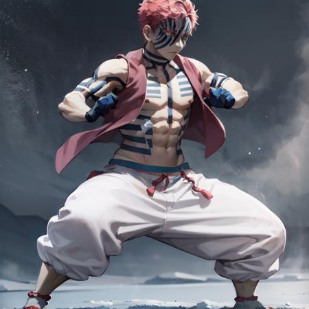Demon Slayer akaza(鬼灭-猗窝座)版本v1.0 (ID: 73968)