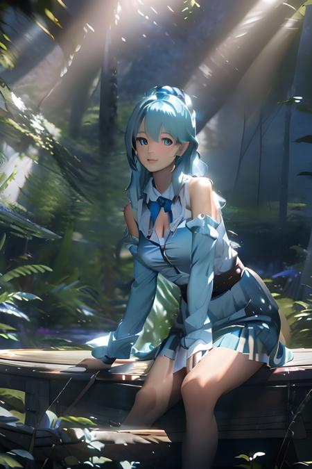 Aqua - Konosuba - Kono Subarashii Sekai ni Shukufuku wo - Anime LoRA - HyperRealsitic版本v1.1 (ID: 156302)