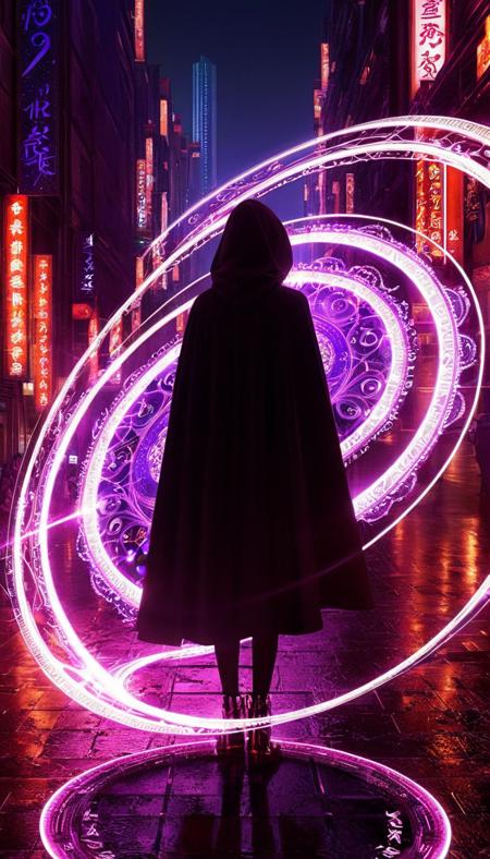 白棱(FLUX,XL)_魔法阵-bailing XL_Magic Array