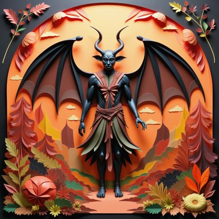 Paper Cutout Style [Flux-1 DEV]