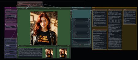 FLUX LORA ENHANCER/FACE DETAILER