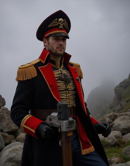 Warhammer 40K Commissar style - Flux1.D