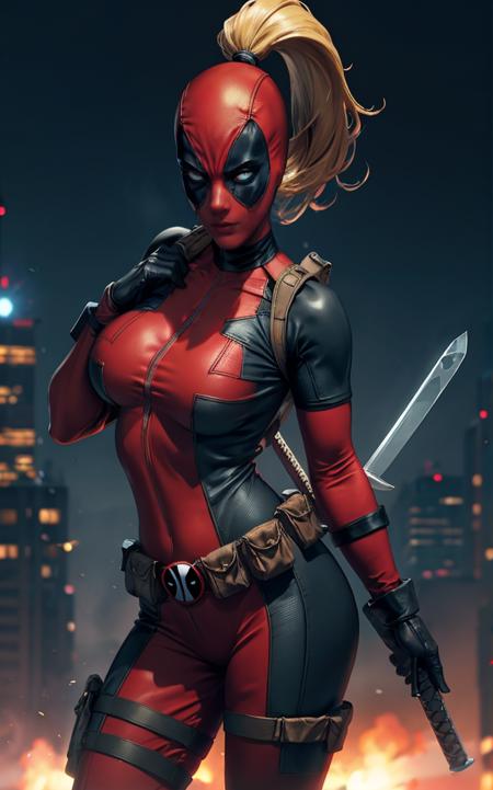 Lady Deadpool | 2 Outfits | Comic Character | ownwaifu