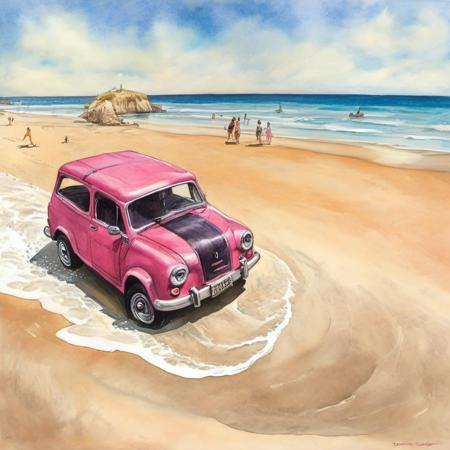 Style of Don Lawrence - SDXL