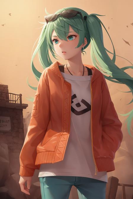 初音未来(砂之行星)_Hatsune Miku(Sand planet)_初音ミク(砂の惑星)