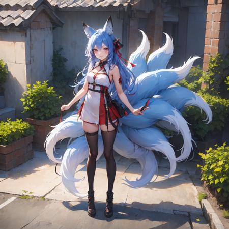 九尾狐女孩 Nine tailed Fox Girl