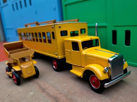 Pressed Steel Toy Vintage Vehicle LoRA