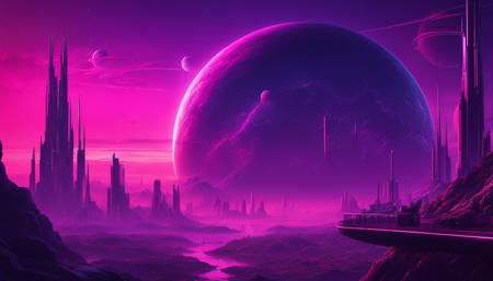 Alien Planet Concept Art (VW Style)