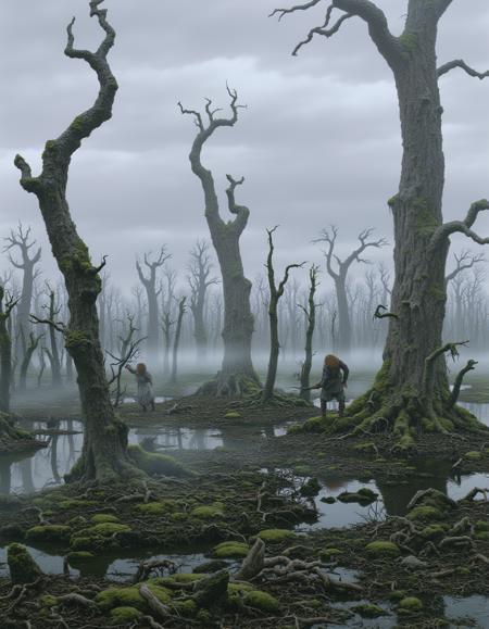 Tolkien's Middle Earth - Ted Nasmith style (Flux)