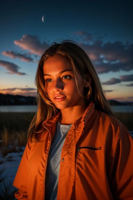 Fire glow reflection style